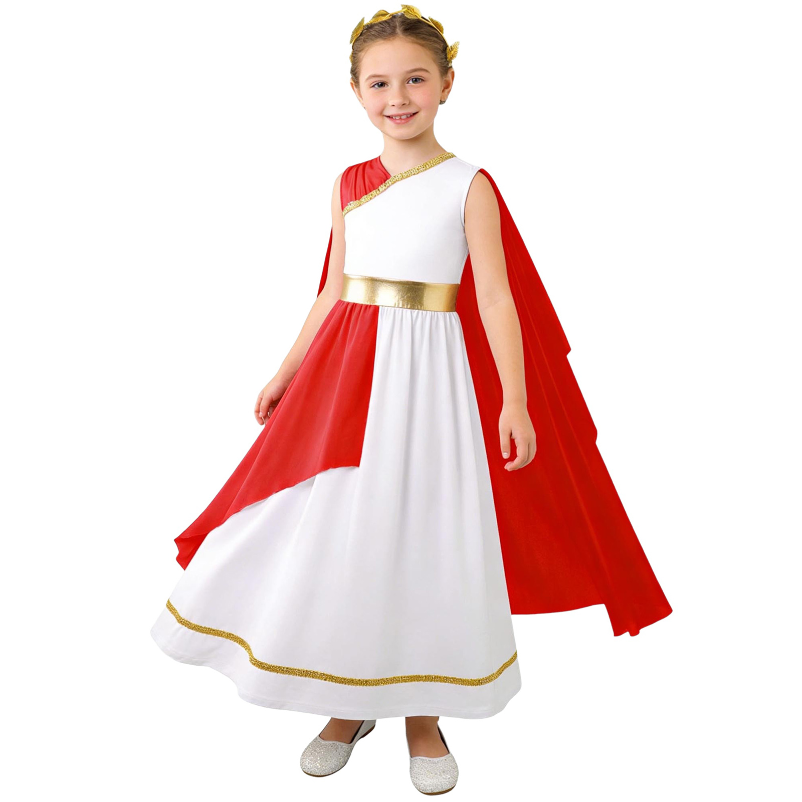 Halloween Costume Kids - Kids Girls Halloween Greek Beauty Cosplay