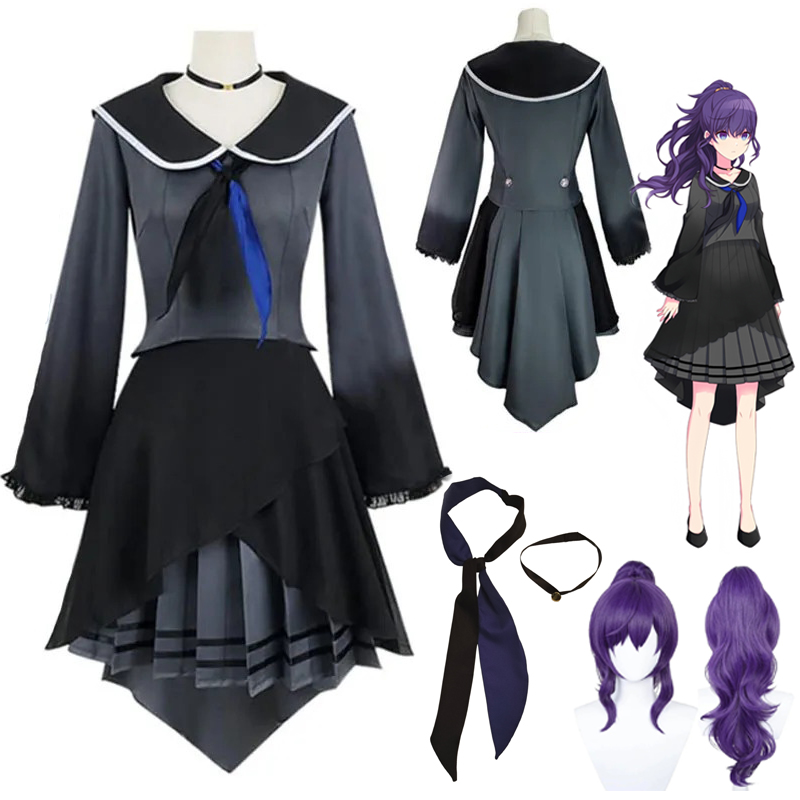 Halloween Costume Kids - Project Sekai Game Asahina Mafuyu Anime