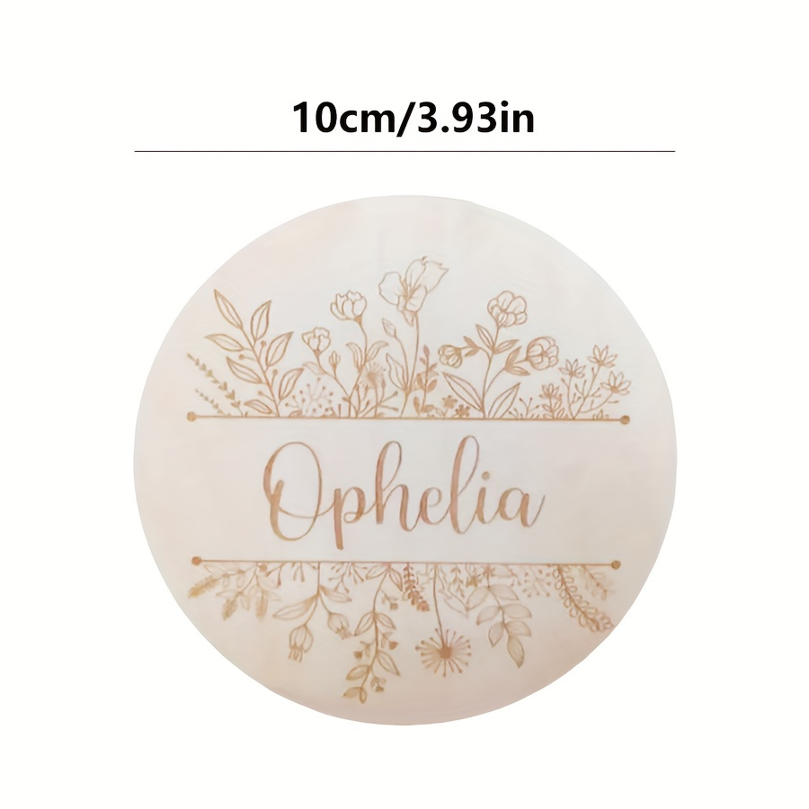 Personalized Floral Engraved N - огляд і ціна Halloween Party Supplies