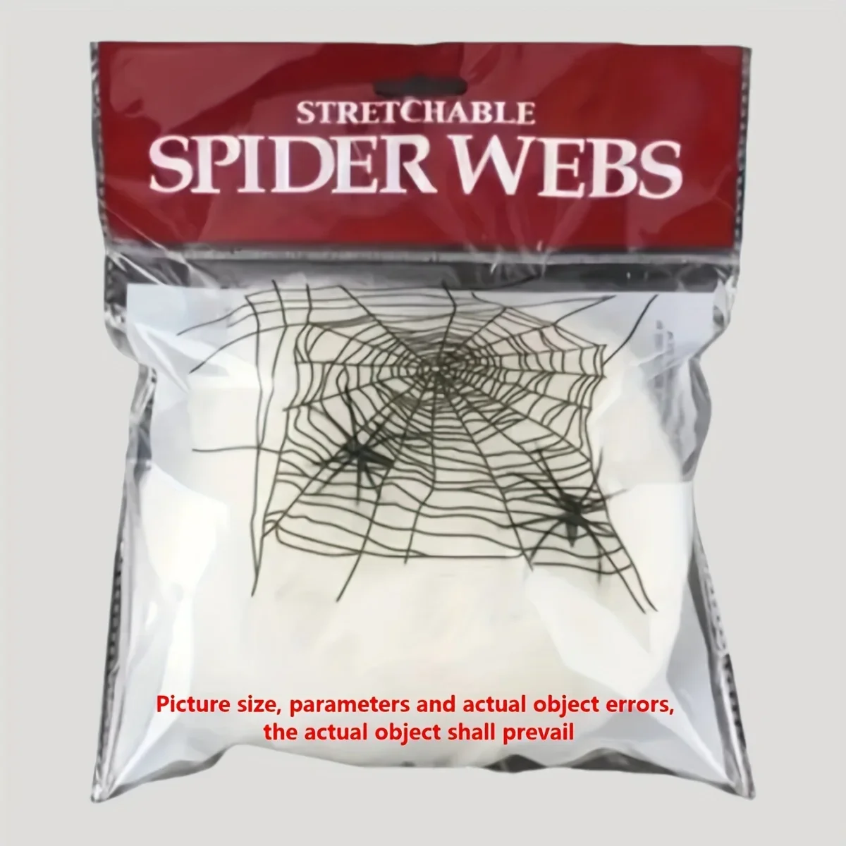 Stretchable Spider Webs With 2 - огляд і ціна Spider Web Halloween Decoration
