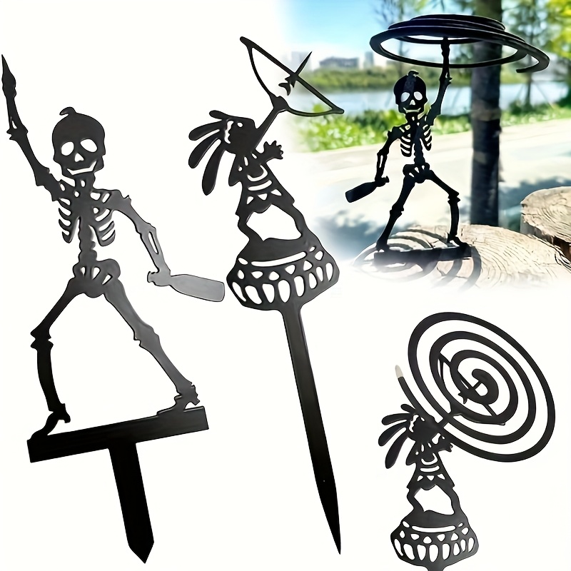 [Metal Archery Stand] Portable - огляд і ціна Halloween Skeleton Decoration