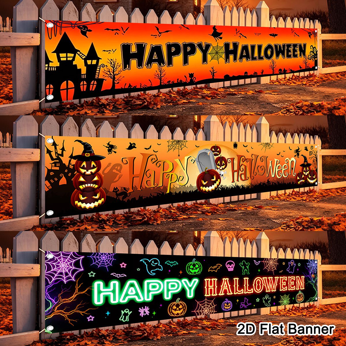 1pc Happy Halloween Banner Jac - огляд і ціна Pumpkin Lantern Halloween