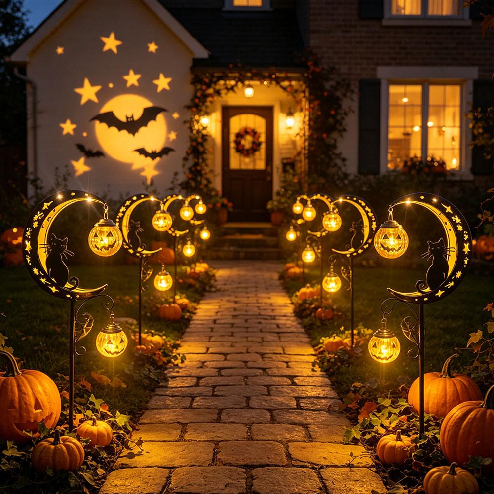 Halloween Outdoor Garden Stake - огляд і ціна Pumpkin Lantern Halloween