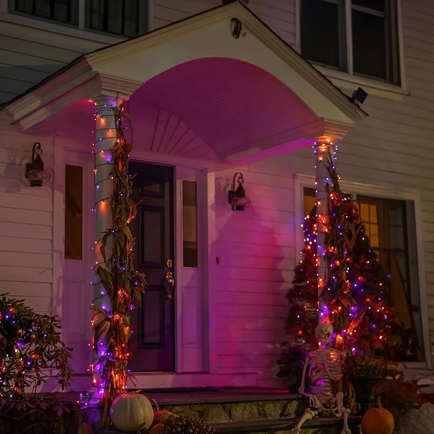 Dazzle Bright 164 FT 500 LED H - огляд і ціна Halloween Led String Lights Orange