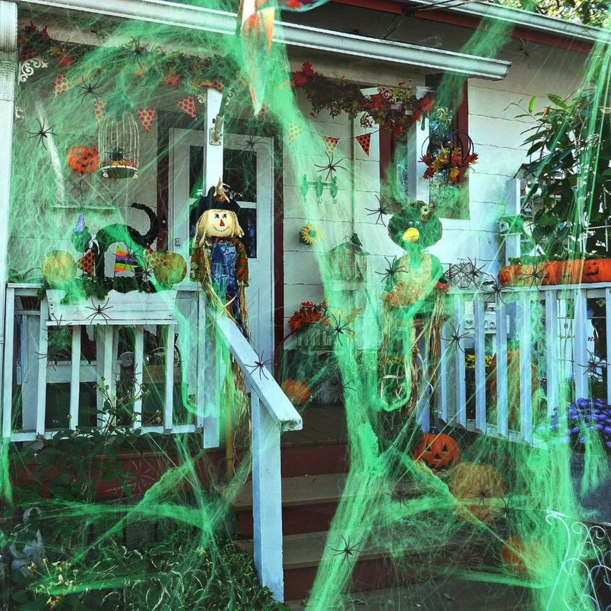 1-20PCS Halloween Decoration S - огляд і ціна Spider Web Halloween Decoration