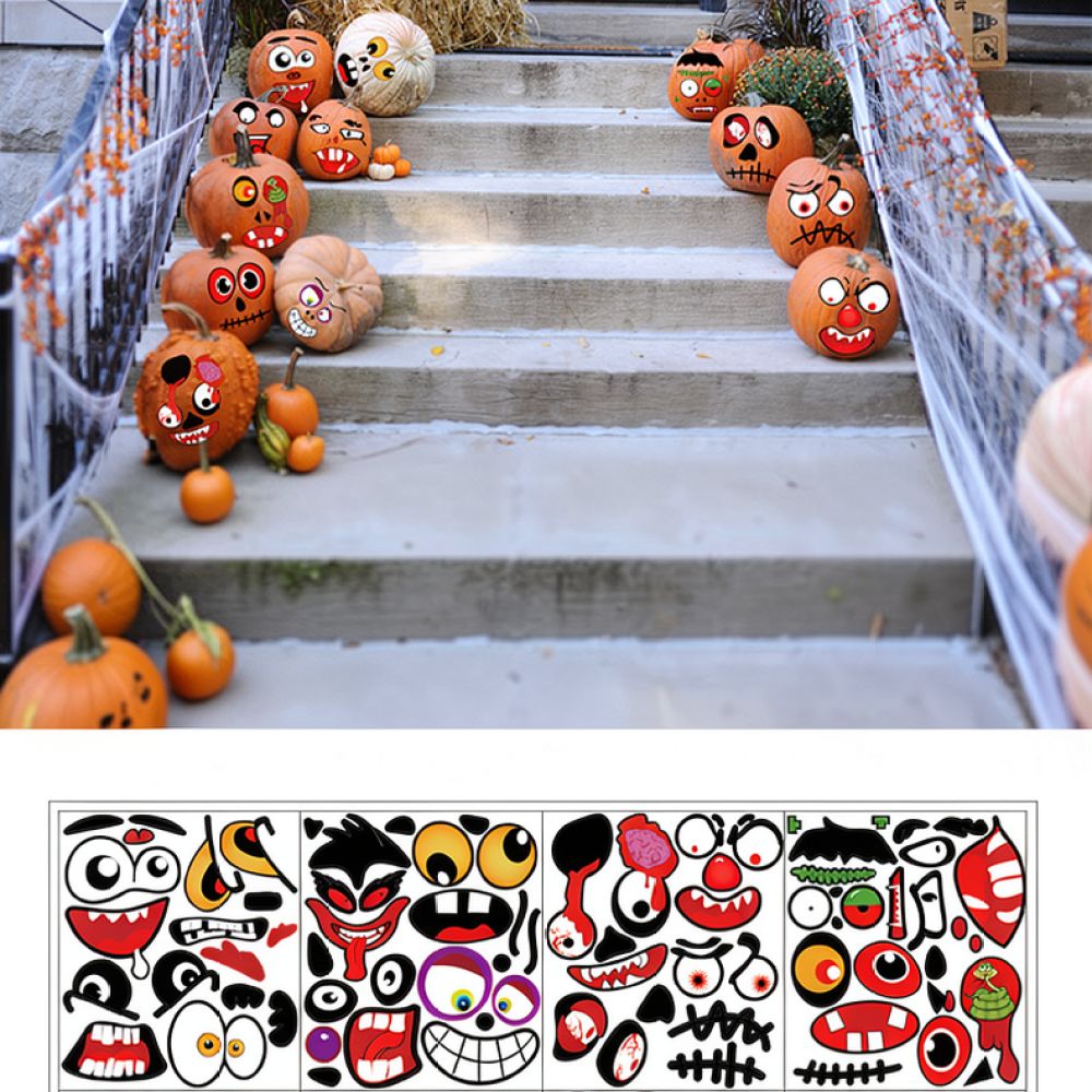 Halloween Wall Stickers Static - огляд і ціна Halloween Skeleton Decoration