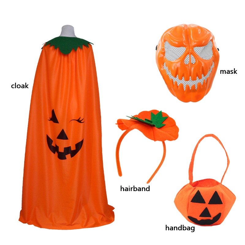 Halloween Pumpkin Costume Cape - огляд і ціна Pumpkin Lantern Halloween