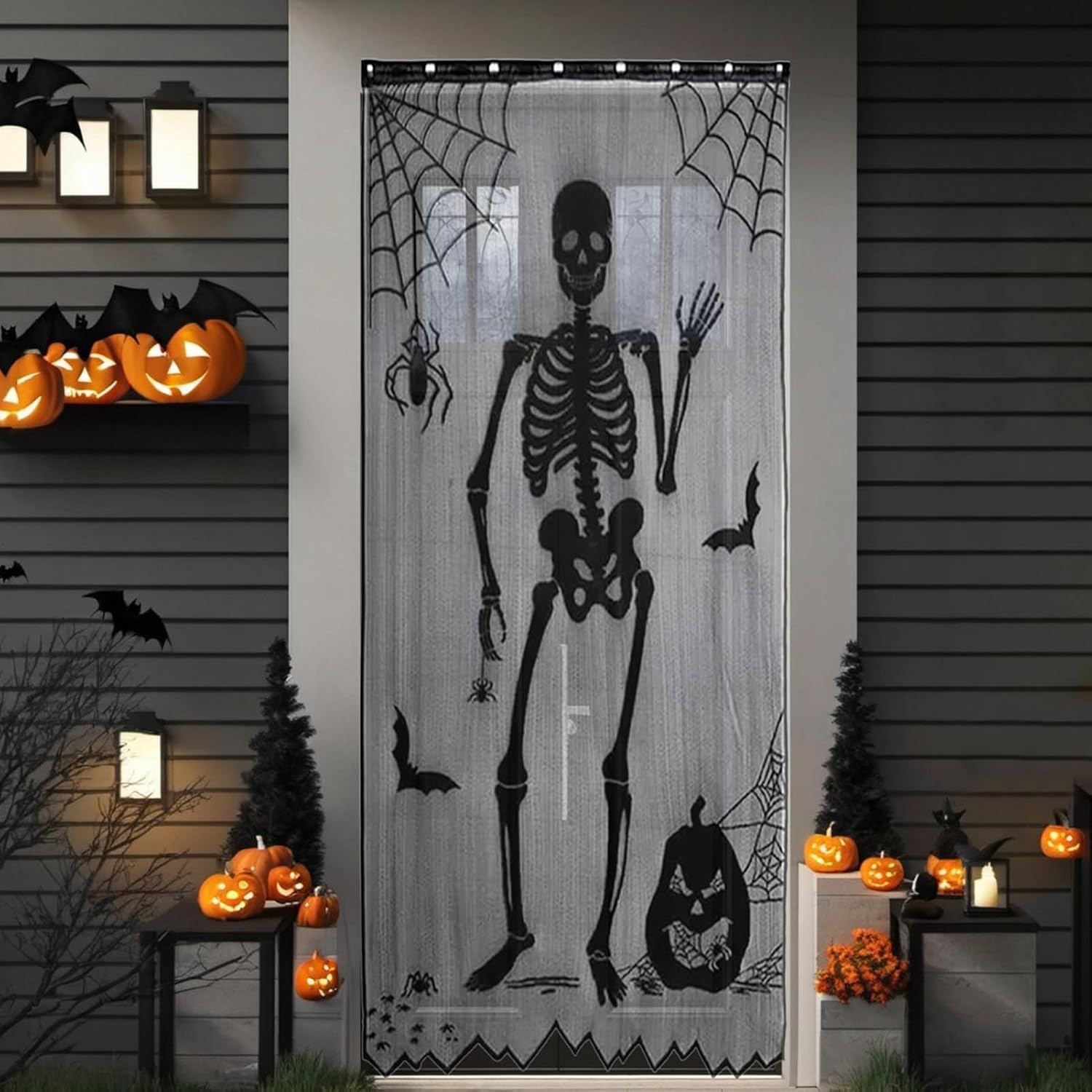 Halloween Skeleton Lace Door C - огляд і ціна Halloween Skeleton Decoration